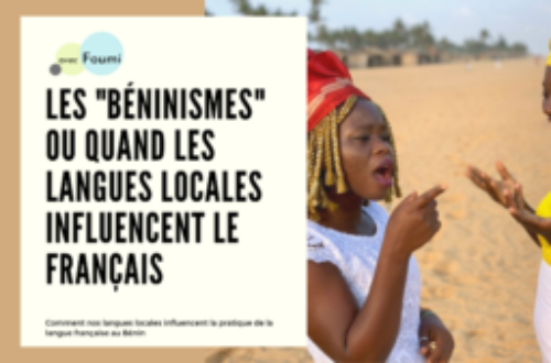 Article : Les « béninismes » ou quand les langues locales influencent le français