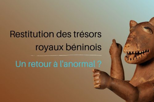 Article : Restitution des trésors royaux béninois, un retour à l’anormal ?
